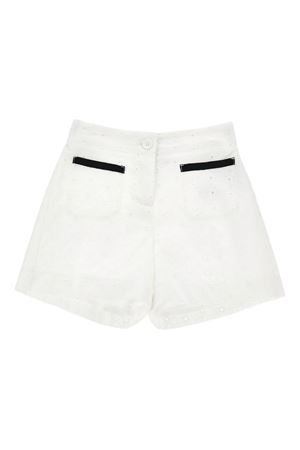 White cotton shorts PHILOSOPHY KIDS | I1G40279460001